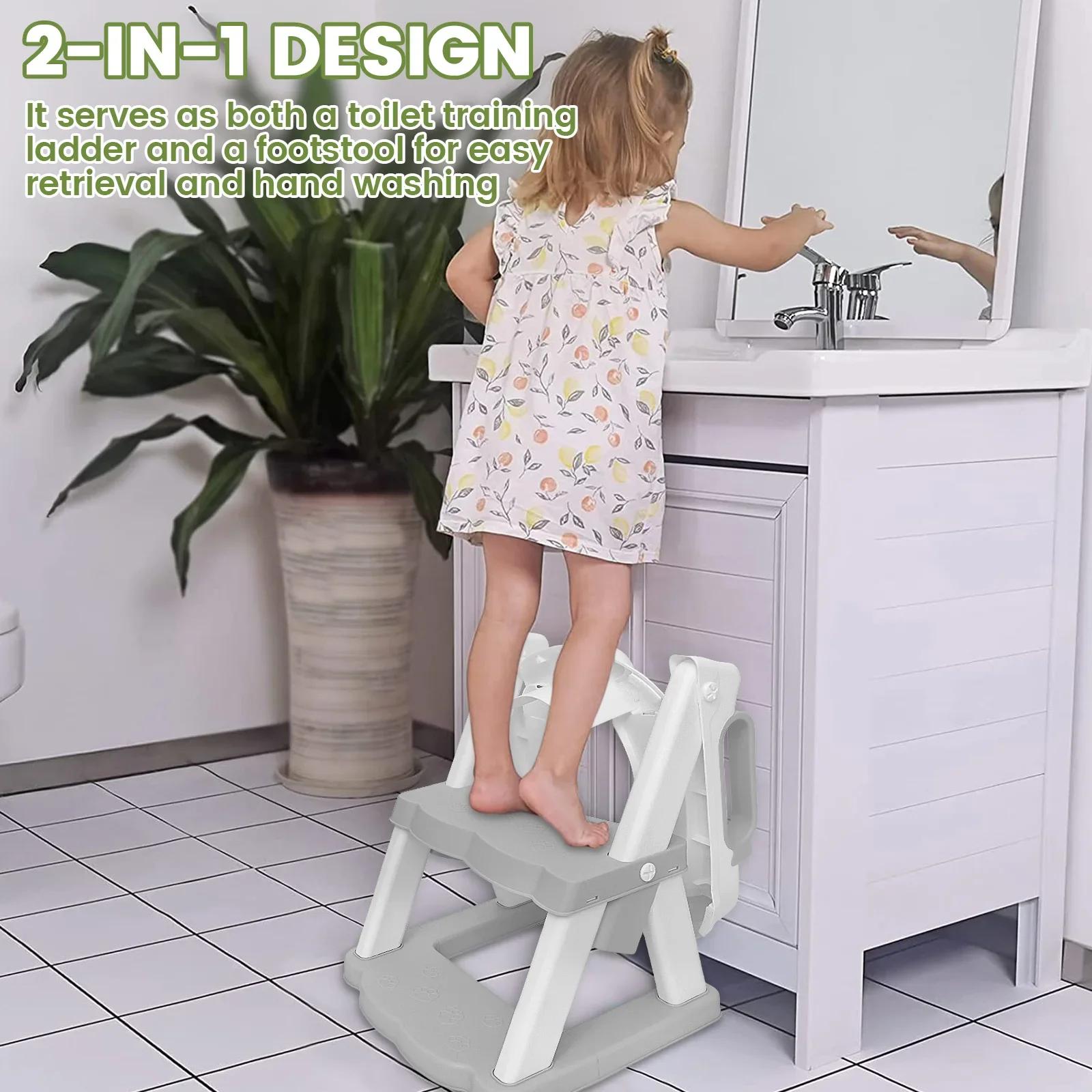 Nouveau siège de toilette pliable pour enfants, Pot Portable pour bébé, coussin de toilette d'entraî