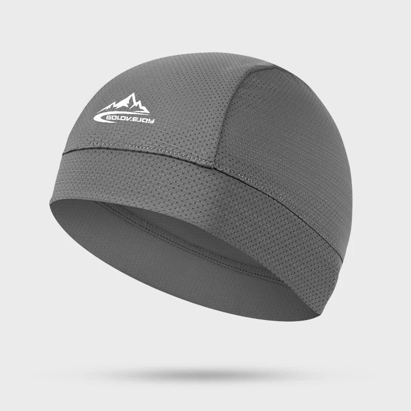 Casquette de crâne rafraîchissante, doublure de casque, respirante, évacuant la transpiration, cycli