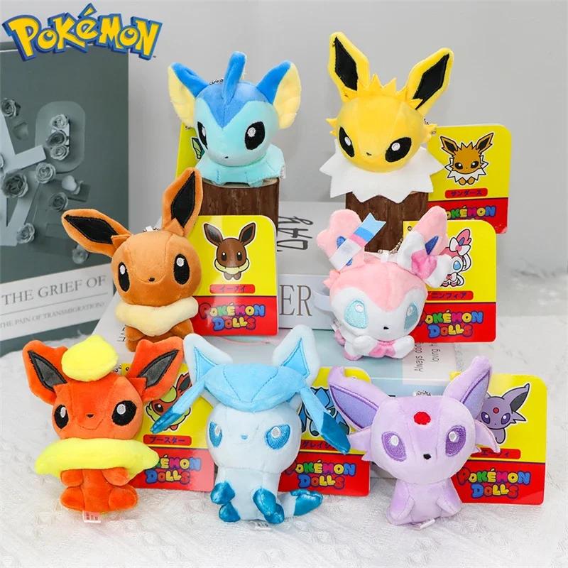 Eevee Umbreon Sylveon Espeon Vaporeon jouets en Peluche porte-clés Sylveon Espeon Duskull Haunter Fl