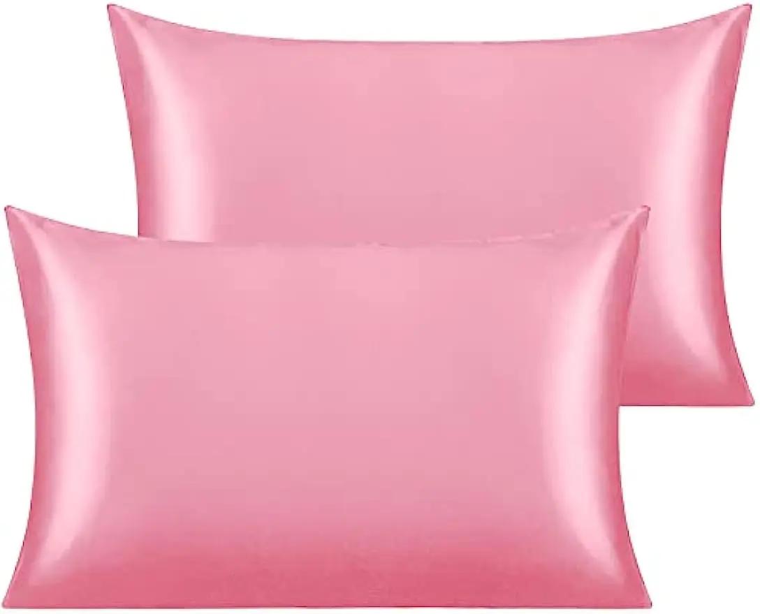 Taie d'oreiller en Satin de soie pour tout-petits, 35x50cm, taies d'oreiller de voyage rafraîchissan
