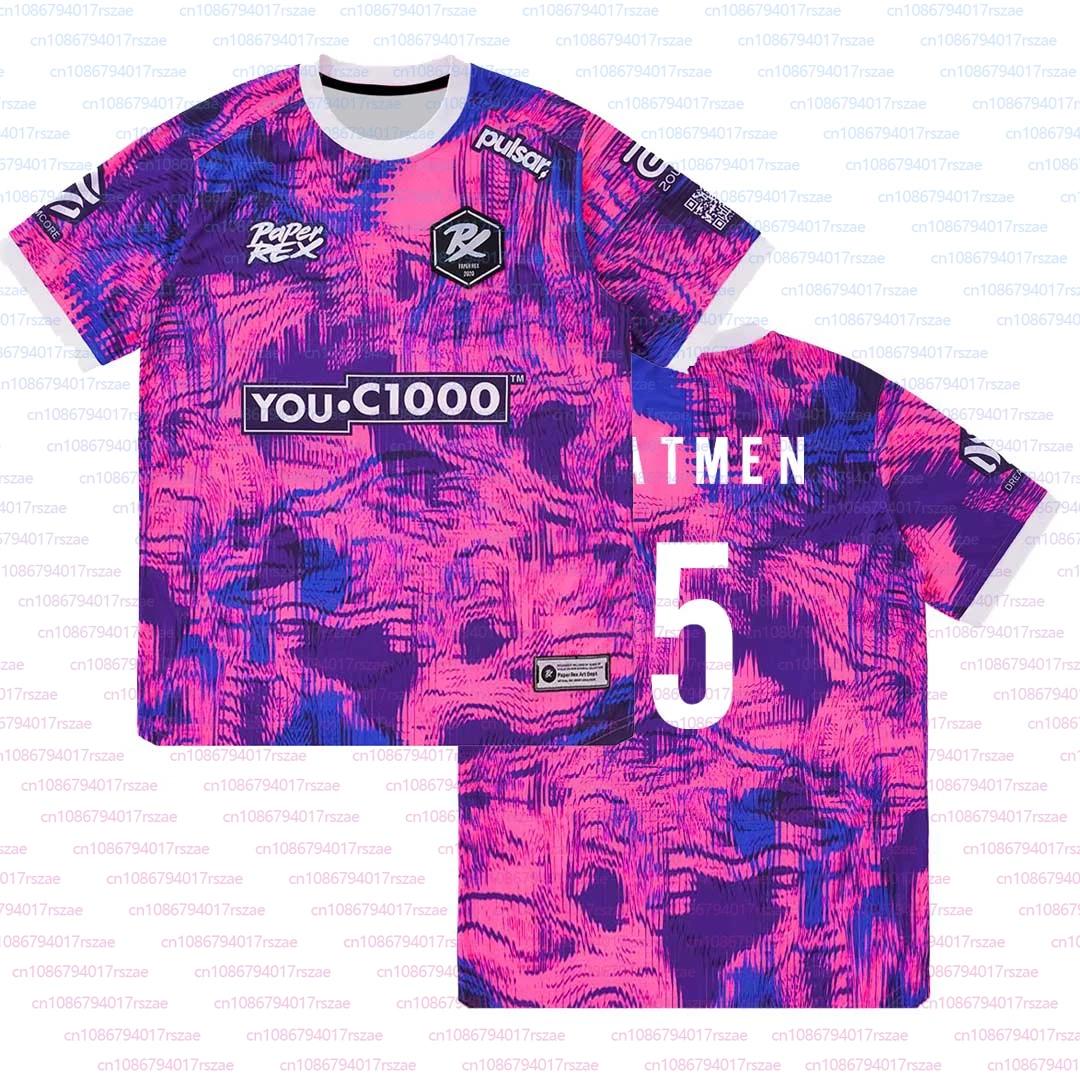 Paper Rex DinoGlitch Jersey 2025/2026 série uniforme VALORANT Esports Club PRX mode T-shirts mâle F0