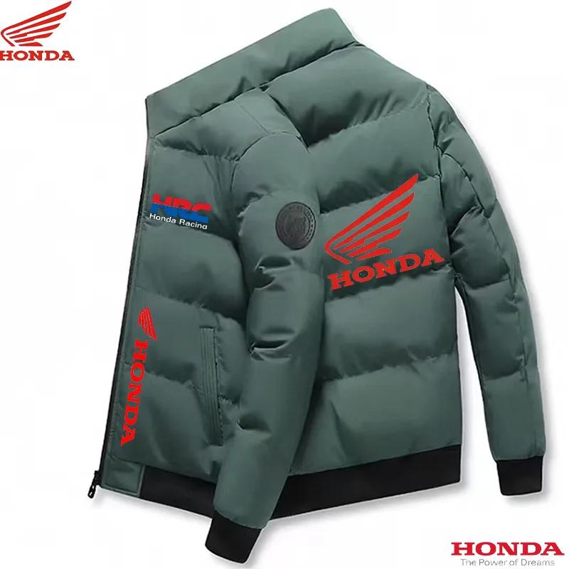 Honda veste en coton chaud décontracté hiver moto veste de sport hommes qualité extérieur veste épai