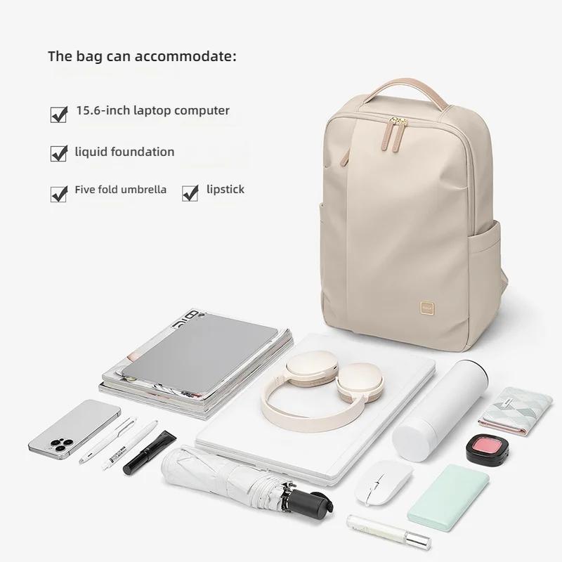 Sac à dos GOLF de grande capacité pour femmes, sac à dos décontracté pour ordinateur portable de 15.
