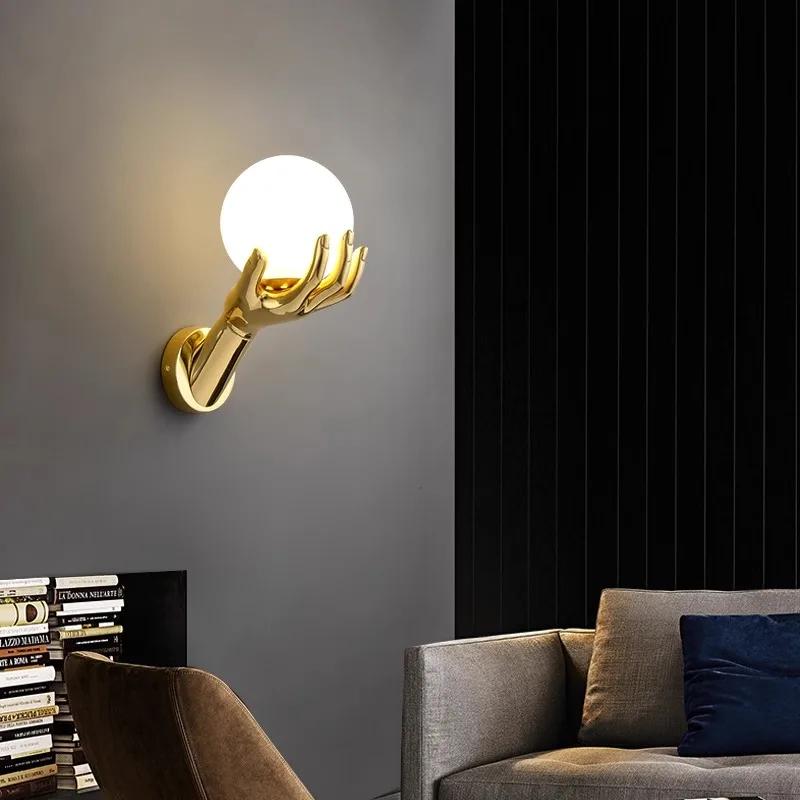 Applique murale LED d'intérieur, décoration créative pour salon, 110v 220v, couloir d'étude, appliqu