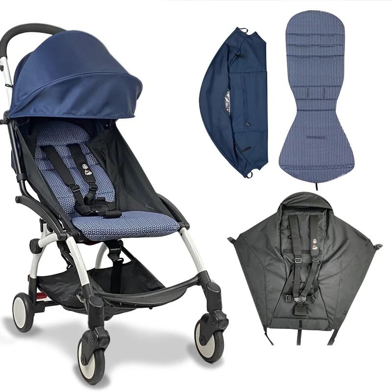 Housse de siège avec dossel Babyzen YOYO - Ensemble 3 pièces matelas poche zippée accessoires poussette
