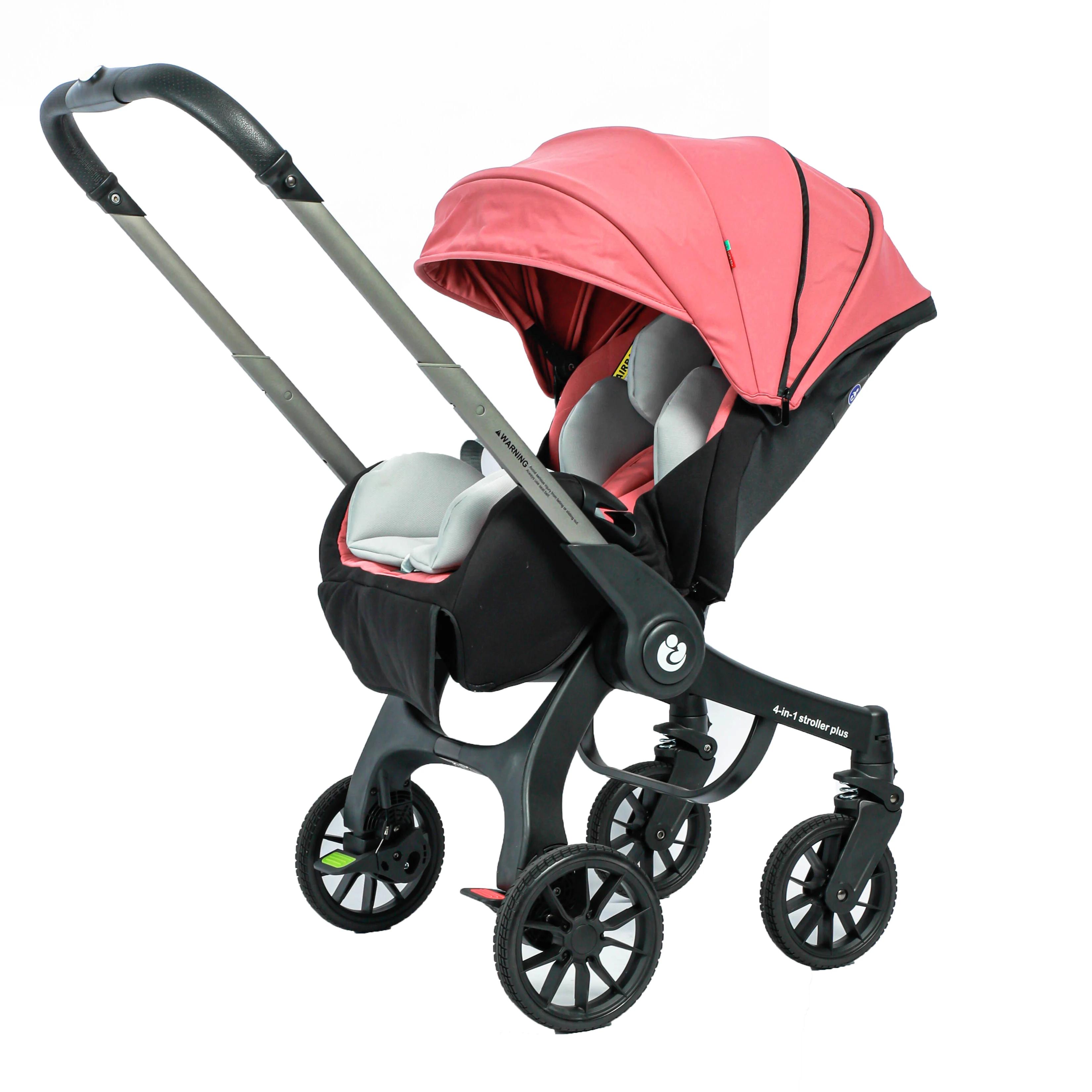 STOCK ue nouvelle poussette de bébé multifonctionnelle 4in1 pliable avec siège auto landau portable