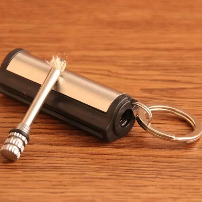 Port de briquet extérieur en métal, démarrage de feu immortel, briquet de Camping, outil de survie e