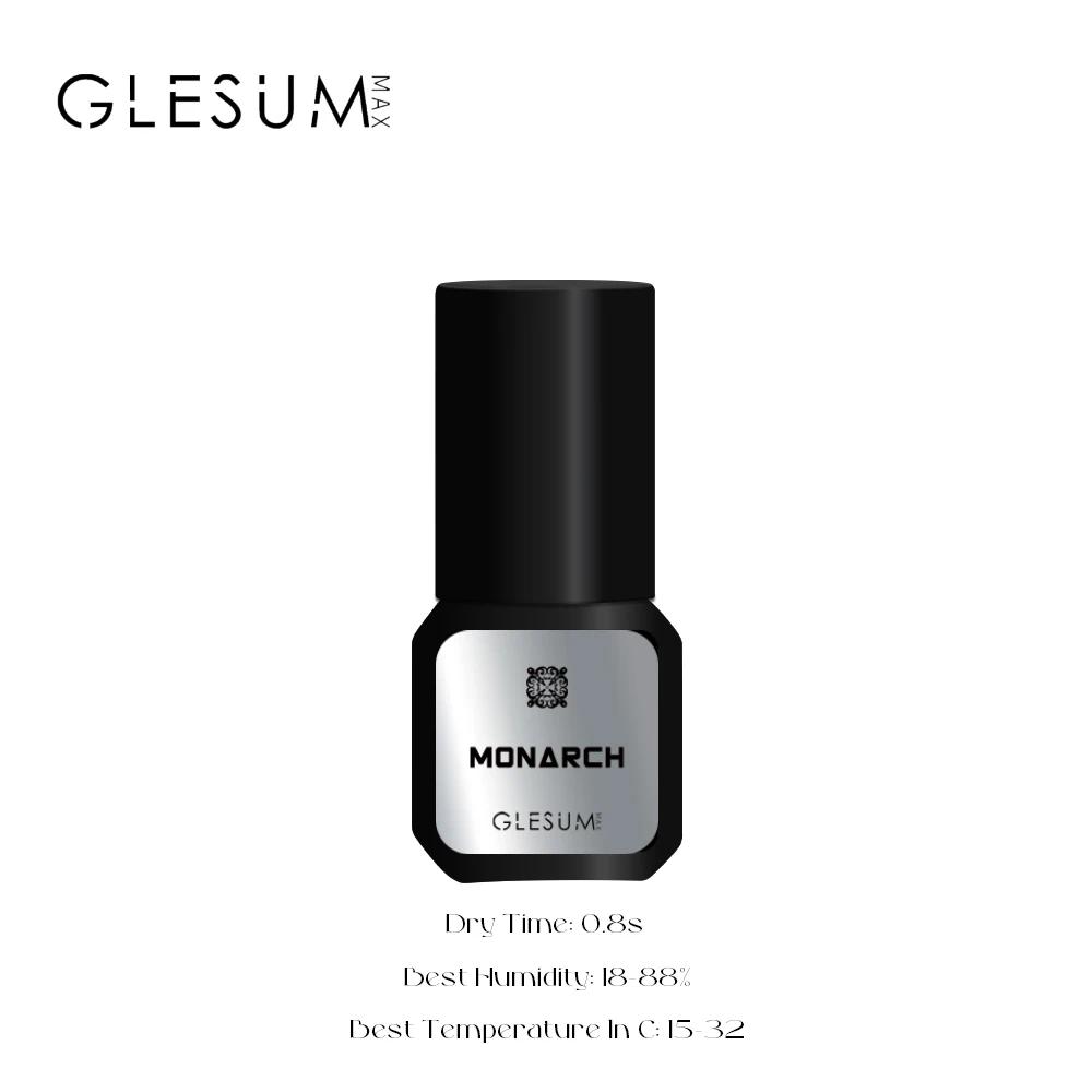 Glesum – colle pour cils de niveau principal, adhésif sec 0.8s, résistant à l'huile et à l'eau, temp