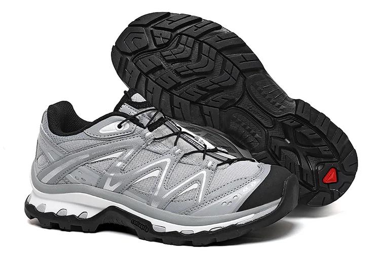 Chaussures de trail running imperméables Salomon XA QUEST Pro 3D pour homme, beige/blanc, randonnée