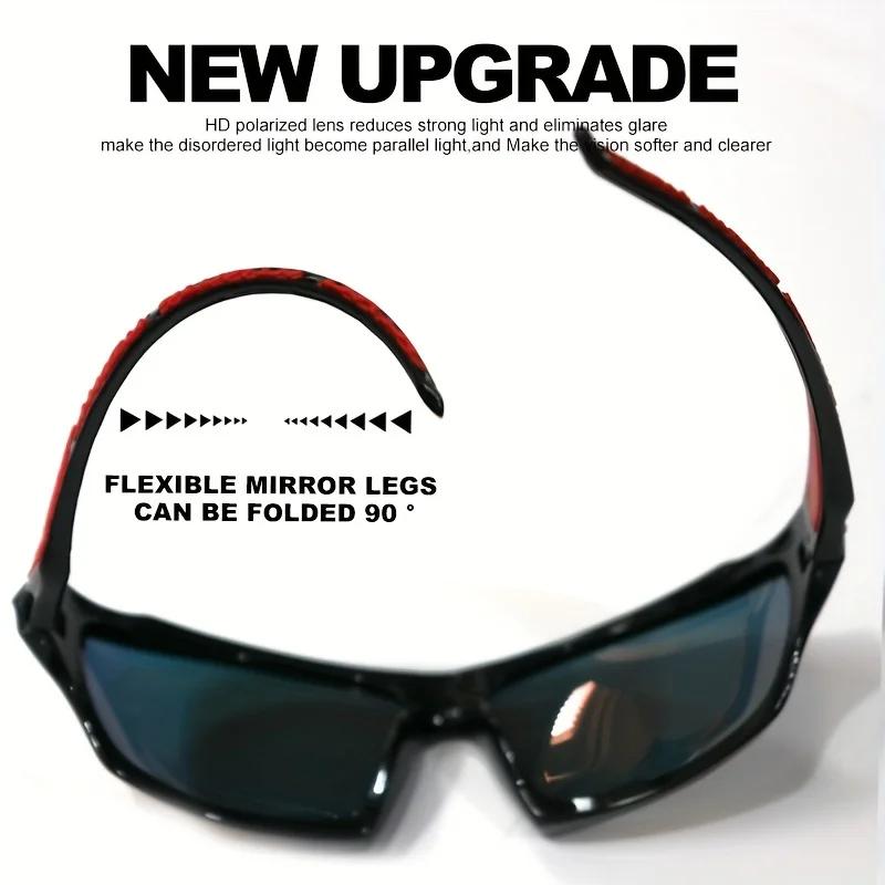 1/3 pièces sport lunettes de soleil polarisées pour hommes léger Vision nocturne hommes nuances cycl