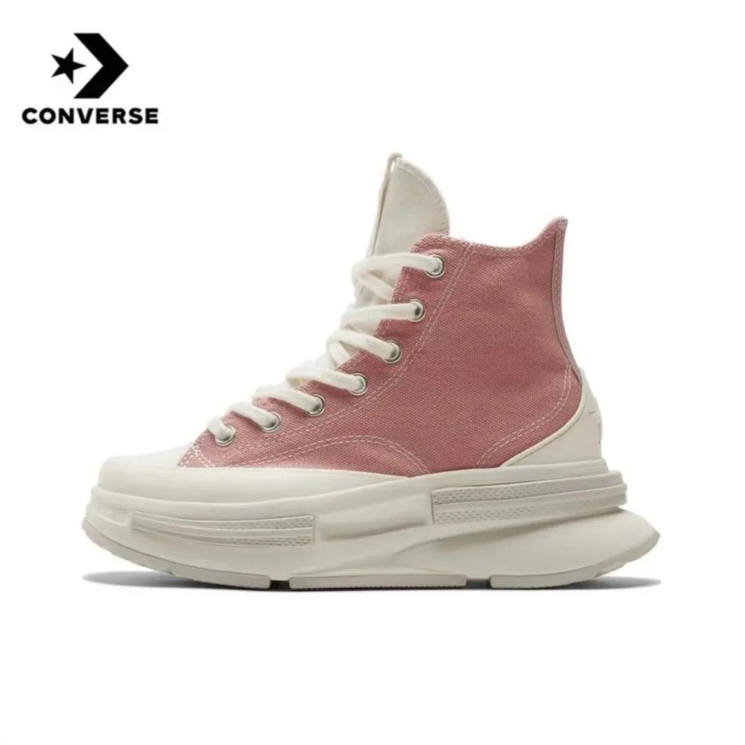 Converse Run Star Motion – chaussures montantes en toile, baskets à plateforme à fond épais, Design