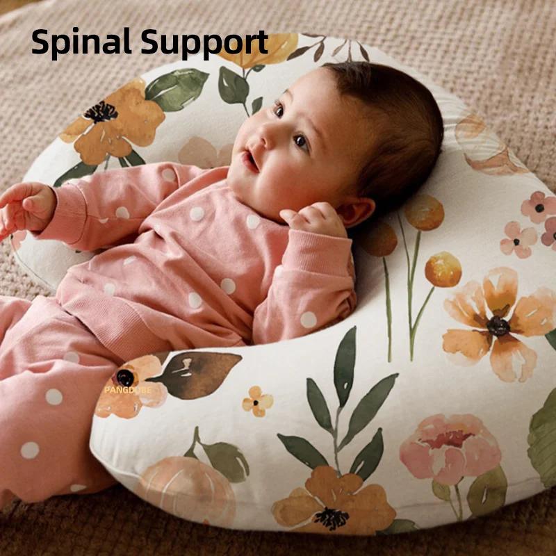 Oreiller d'allaitement multifonctionnel PANGDUBE en forme de U - Coussin maternité confortable pour bébé