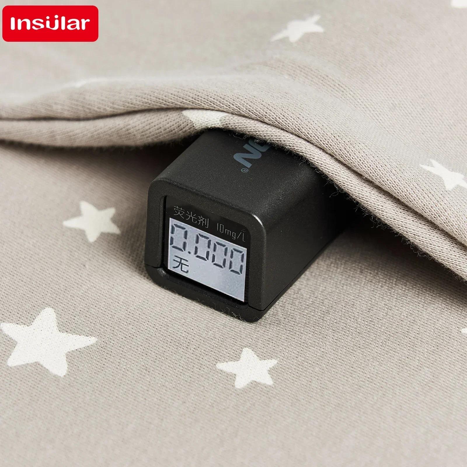 Sac de couchage bébé INSULAR 4 saisons sans manches - vêtement de maison doux avec fermeture éclair bidirectionnelle