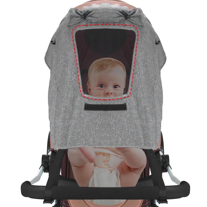 Accessoires universels de poussette pour bébé, pare-soleil, Protection UV, couverture d'auvent de ch