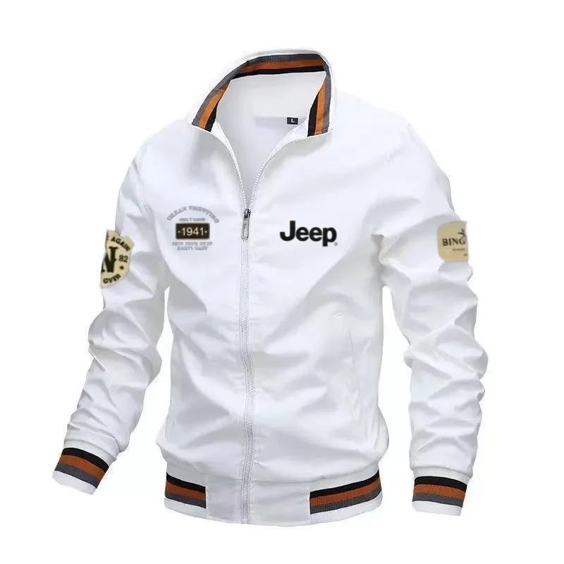 Nouvelles vestes décontractées de haute qualité Jeep 2026 avec cols montants pour le printemps et l'