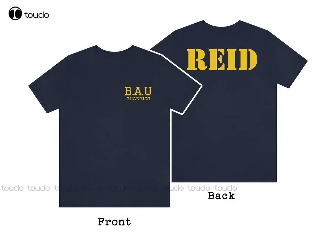 Bau-T-Shirt Vintage Spformerly Reid, Version Avant et Arrière, Minds, Série Tv, Criminel, Chemise Gr