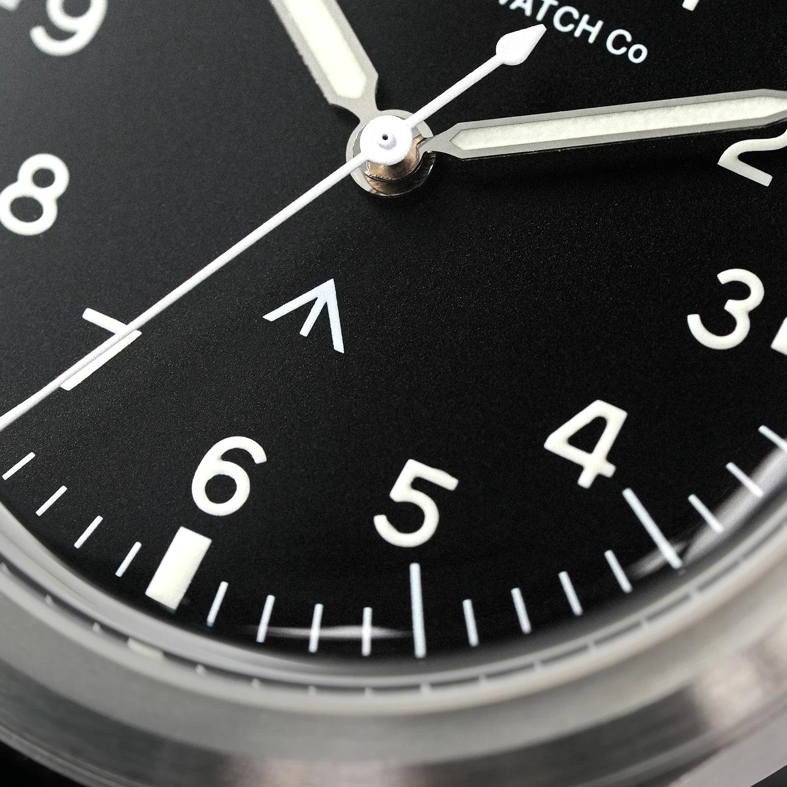 Militado ML14 36mm montre VH31 balayage deuxième mouvement à Quartz montre saphir cristal Super lumi