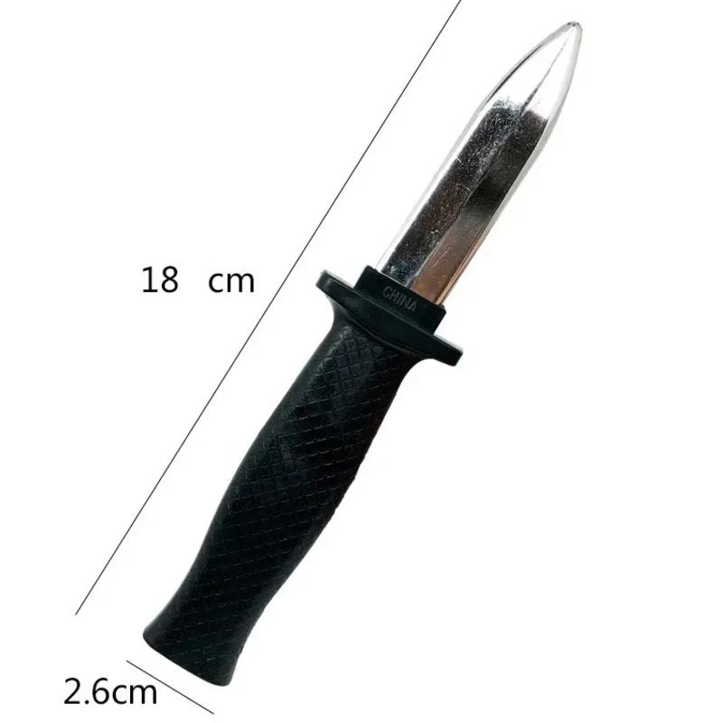 Couteau de farces rétractable-accessoire de comédie en plastique inoffensif pour adultes et enfants,