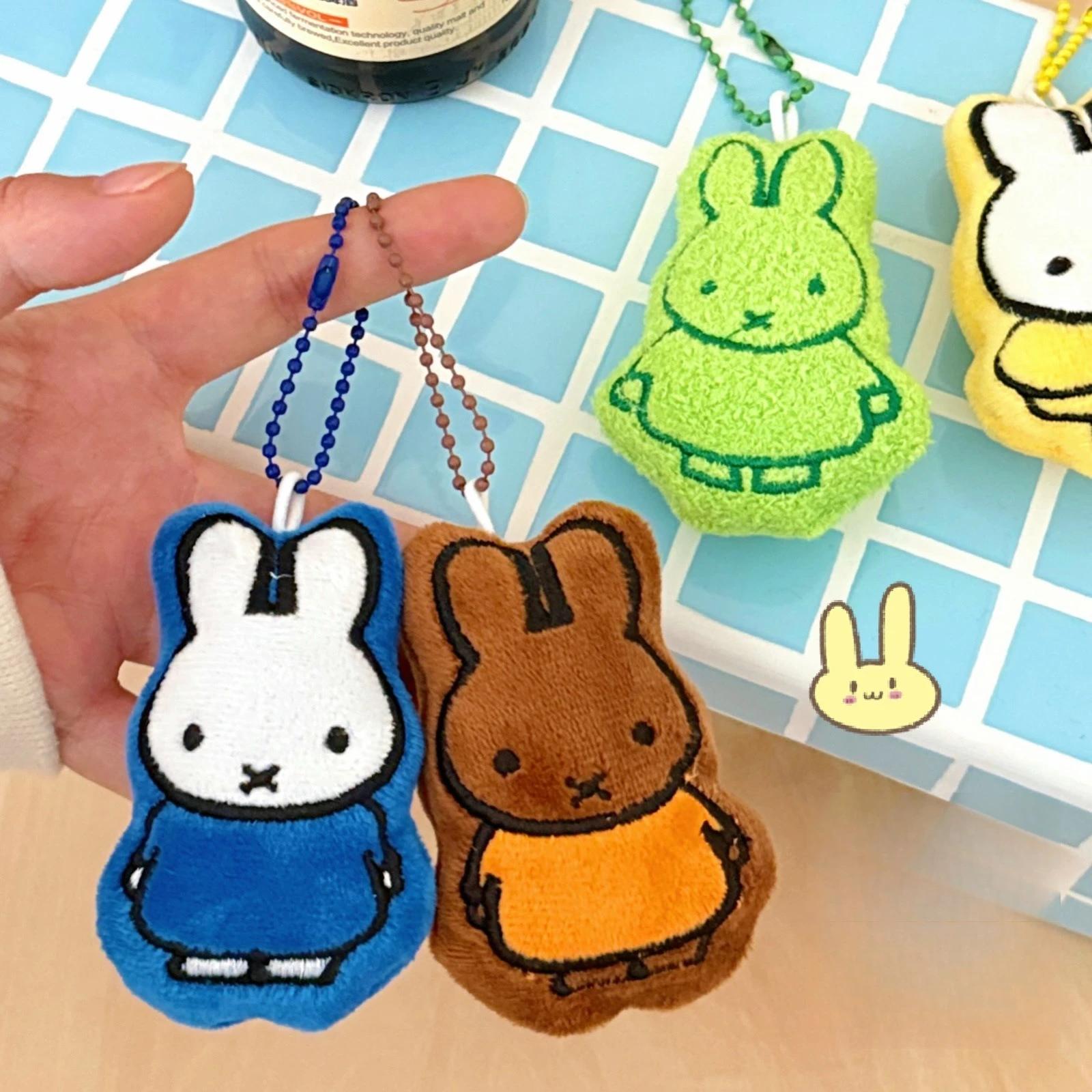 Sac à dos polyvalent pour fille avec poupée Miffy mignonne de dessin animé, petit animal, 1/4 pièces