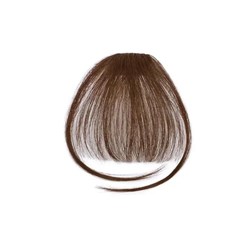 Faux Air frange cheveux Extension à clips cheveux synthétiques fausse frange naturel faux postiche f
