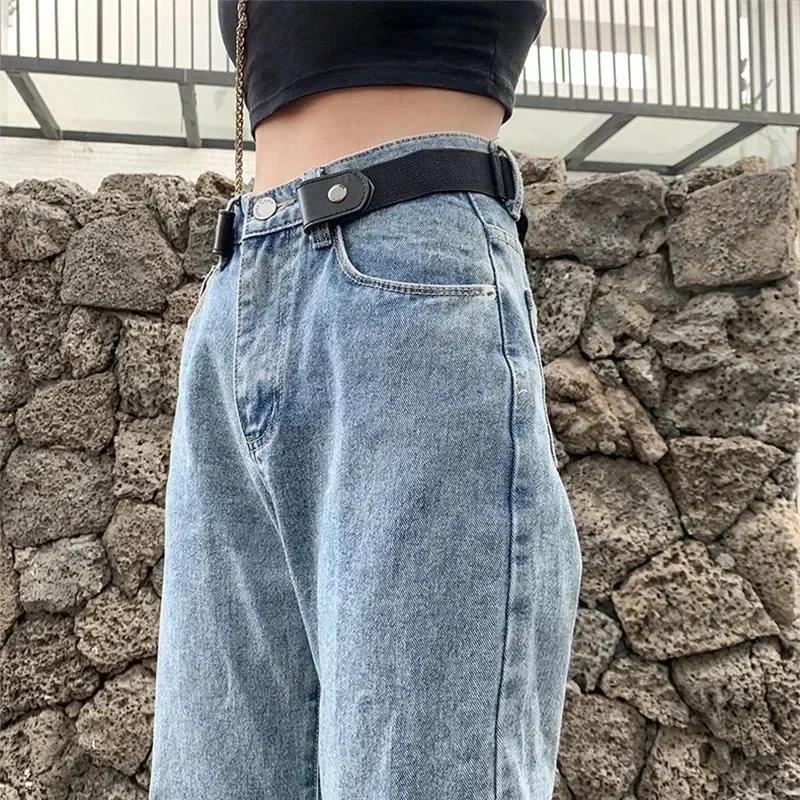 Bandeau élastique ajustable en toile 2024, ceinture invisible, sans structure, environnement pour fe