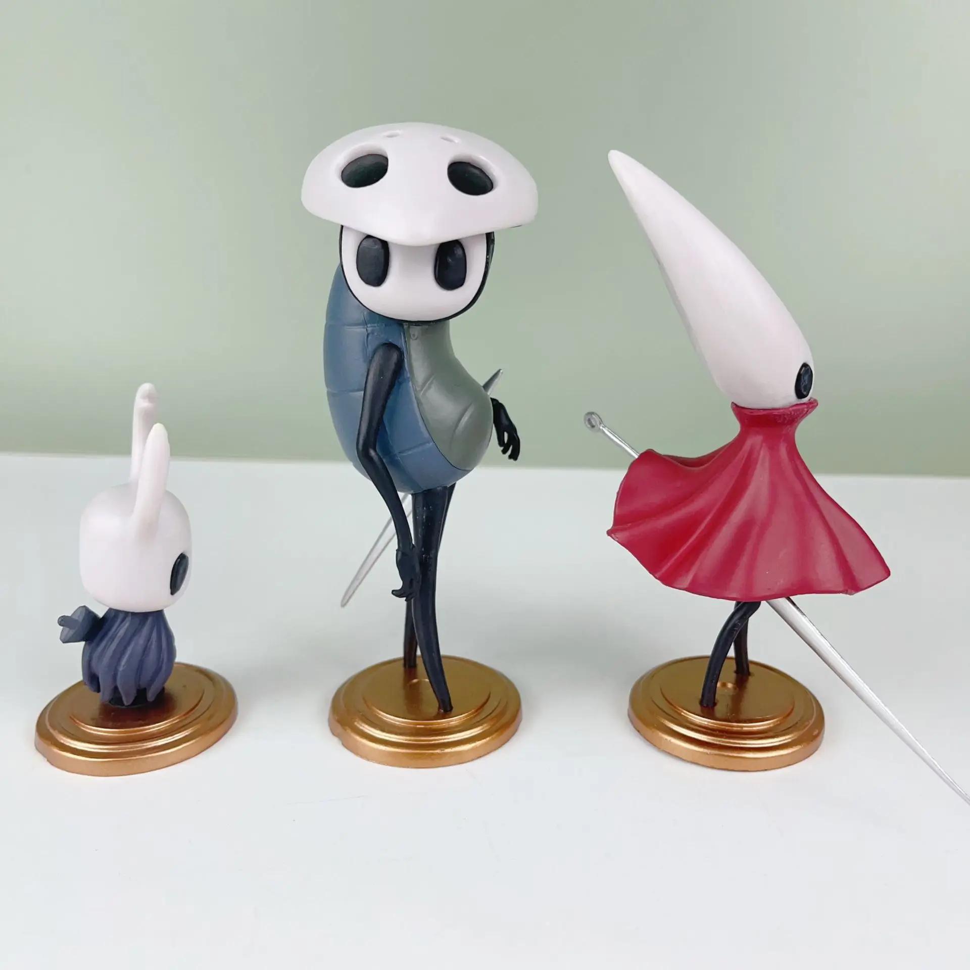 Figurine de chevalier creux GK, modèle d'action, décoration en PVC, jouets à collectionner, 3 pièces
