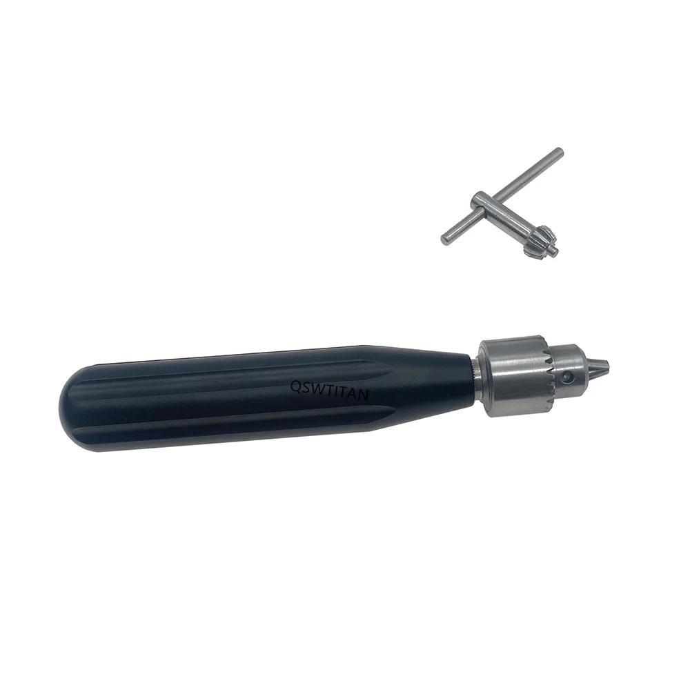 Perceuse à main à manche en aluminium, perceuse à main en os canulé, 1 ensemble d'instruments orthop