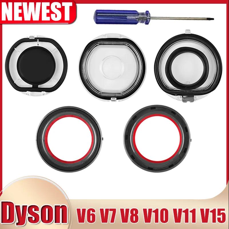 Bague d'étanchéité supérieure fixe et couvercle de Base pour aspirateur Dyson V6 V7 V8 V10 V11 V15,