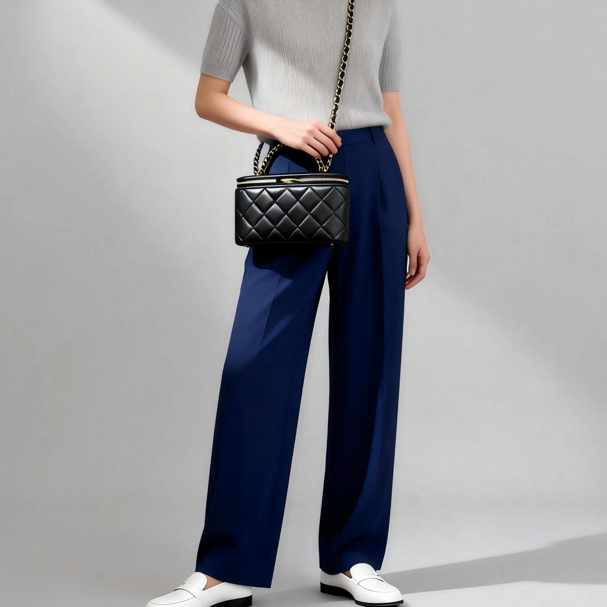 Sac à main à motif diamant avec chaîne : Sac de ville élégant, Sac à bandoulière polyvalent