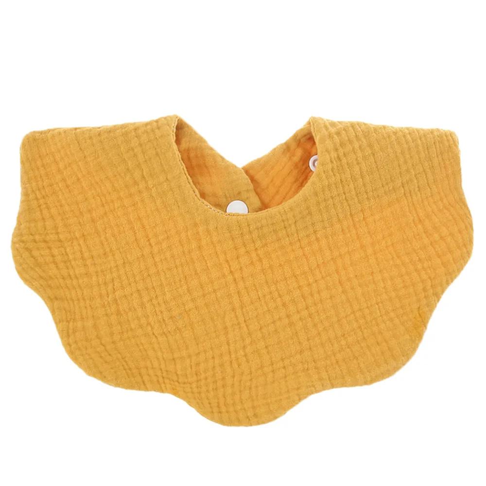 Bavoirs en coton doux pour bébé, 1 pièce, couleur unie, bavoirs pour nouveau-né, Bandana, écharpe po