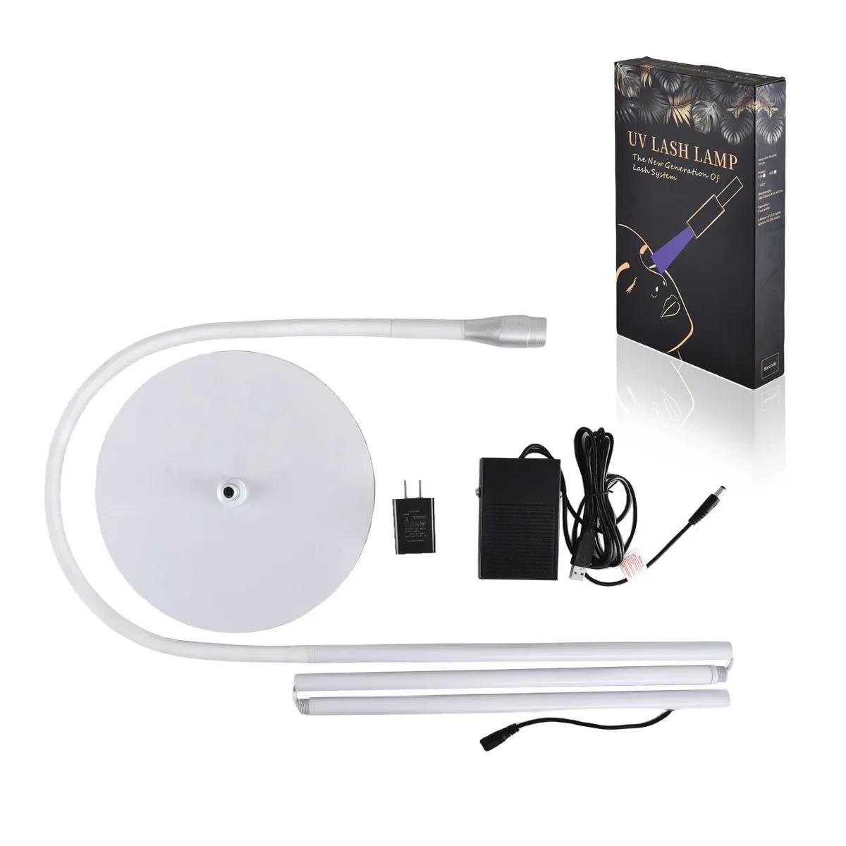 Lampe à polymériser UVLED avec interrupteur au pied, mise au point réglable, lampadaire, greffage de