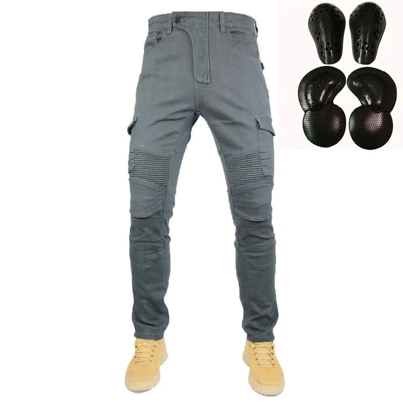 Hommes jean Collection classique Denim UGB06 PK718 PK719 Zip moto pantalon pantalons Motocicleta Hom