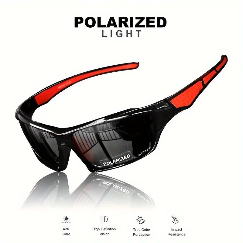 1/3 pièces sport lunettes de soleil polarisées pour hommes léger Vision nocturne hommes nuances cycl