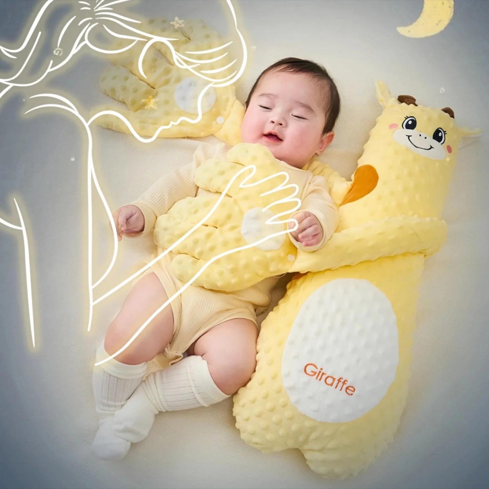 Poupée de Sommeil Apaisante pour Bébé avec Télécommande, Coussin Électrique Réglable à 3 Vitesses po