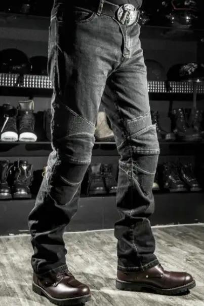 Komine-Jeans de moto pour hommes, jeans de moto pour hommes, équipement de protection, protège-genou
