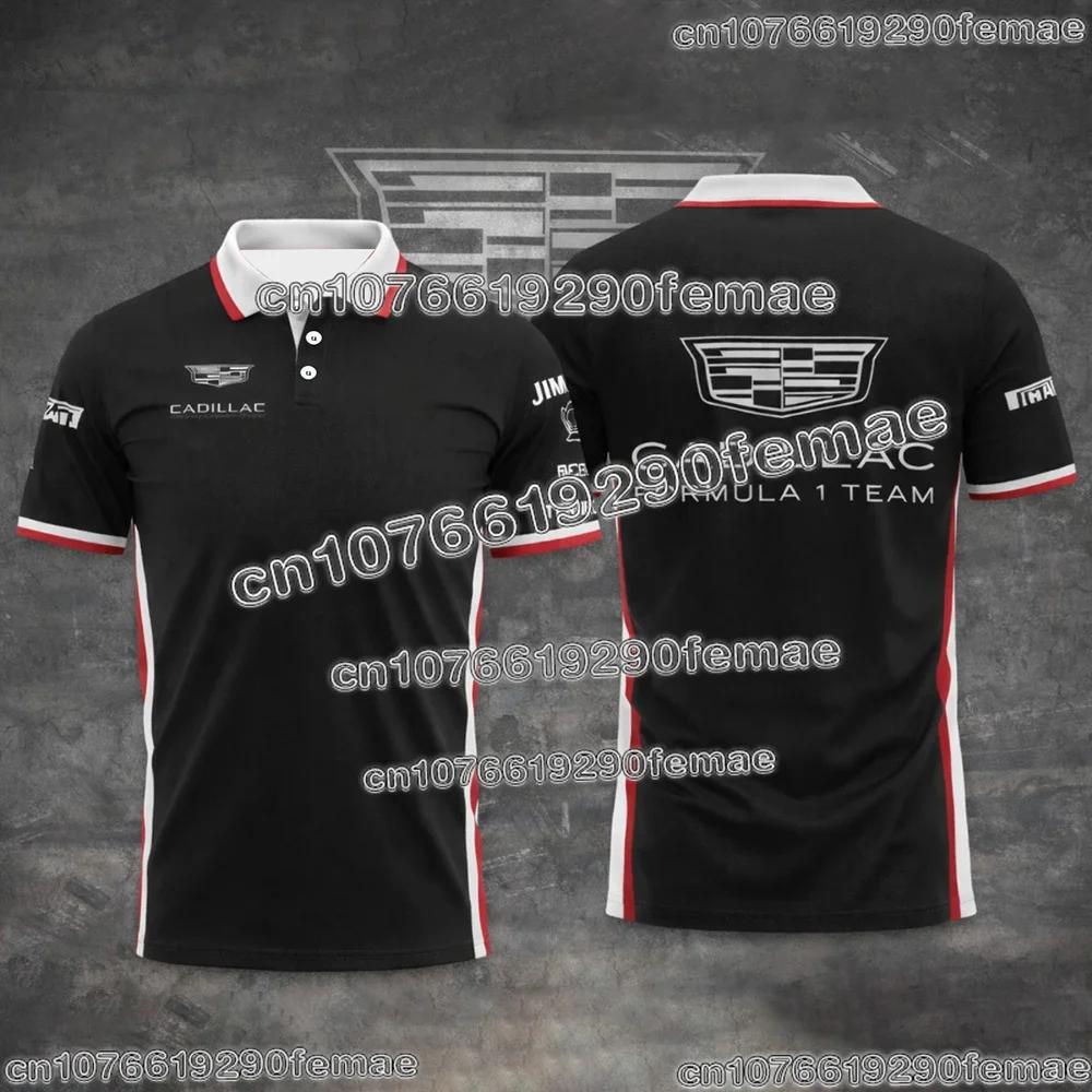 Polo Cadillac Racing Team 2026, élégant et confortable pour l'été, idéal pour les fans des événement