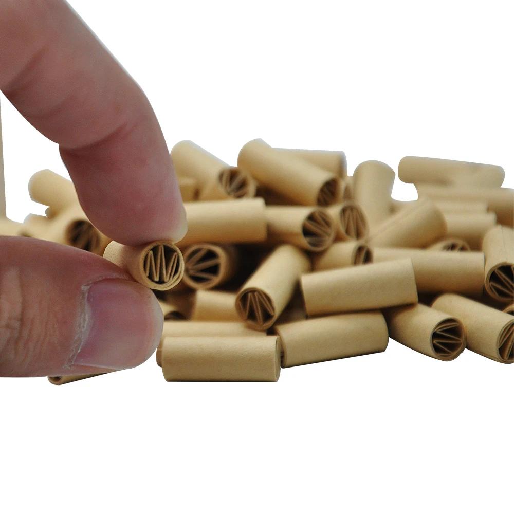 Embout filtrant One Boxof 120 grains, filtre en papier roulant marron de 7 mm, cadeau pour hommes