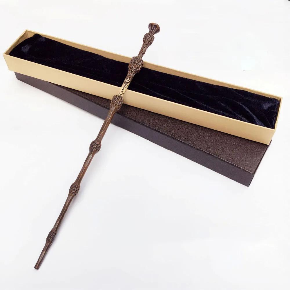baguette magique à noyau métallique cosplay pour enfants avec boîte