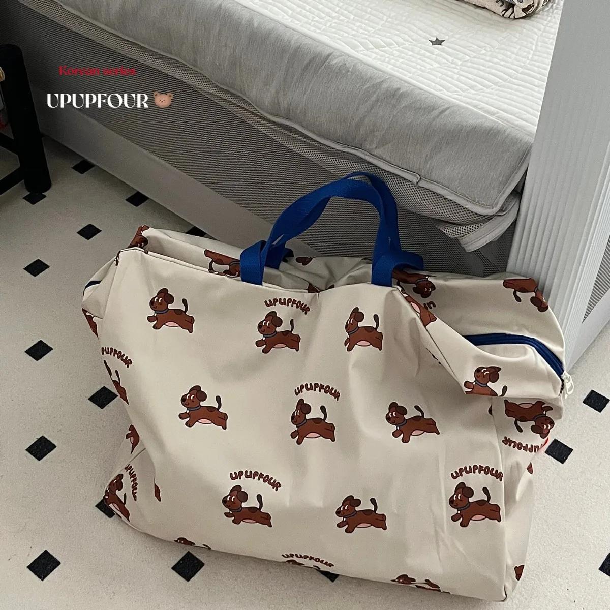 Sac rangement grande capacité imperméable pour couettes vêtements bébé organisateur voyage famille