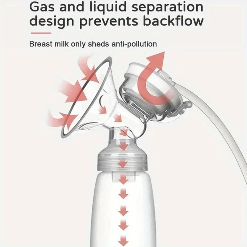 Tire-lait électrique multifonctionnel avec aspiration élevée des deux côtés et fonctionnement silenc