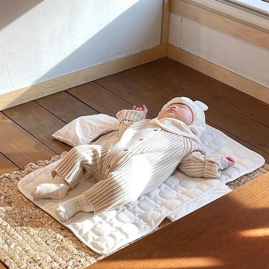 Couche à langer pliable pour bébé, imperméable, pour nouveau-né, Portable, Table à langer, drap de c