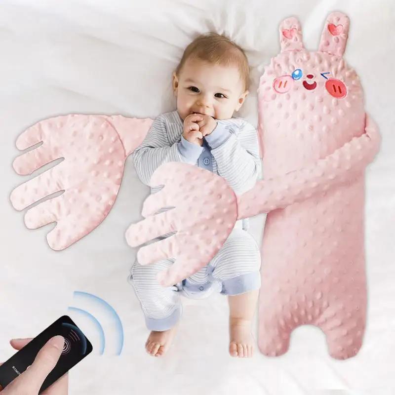 Jouet électrique de sommeil pour bébé, télécommande de 65cm, poupées apaisantes en peluche en forme