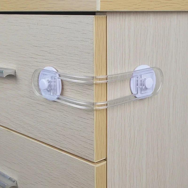 Serrure de sécurité multifonctionnelle pour bébé et enfant, serrure de sécurité pour tiroir et réfri