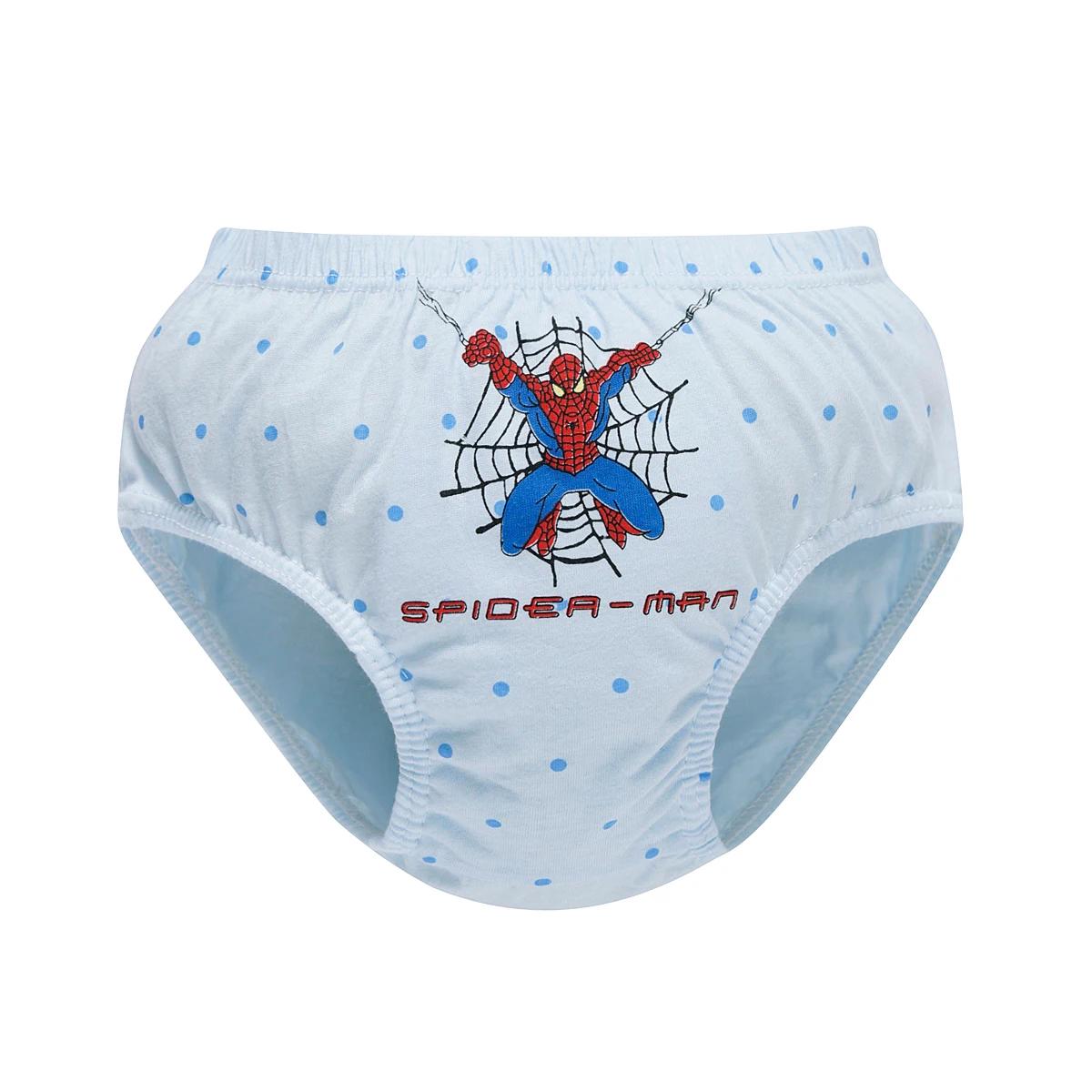 Sous-vêtements en coton pour garçons, boîte exquise, 5 pièces, slips confortables et respirants, cul