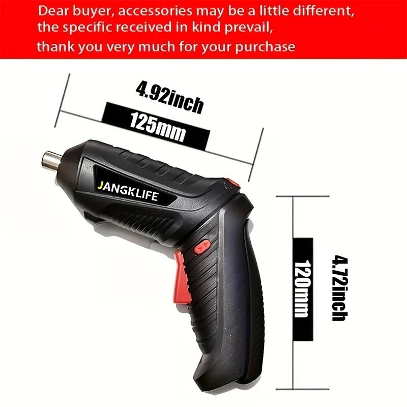 JANGKLIFE tournevis électrique batterie tournevis sans fil Rechargeable puissant Impact tournevis sa