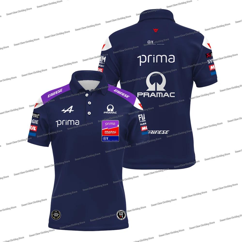 Nouveau Polo Homme 2026 Jack Miller 43 Toprak Razgatlioglu 7 T-shirt Pilote Moto Sport Séchage Rapid