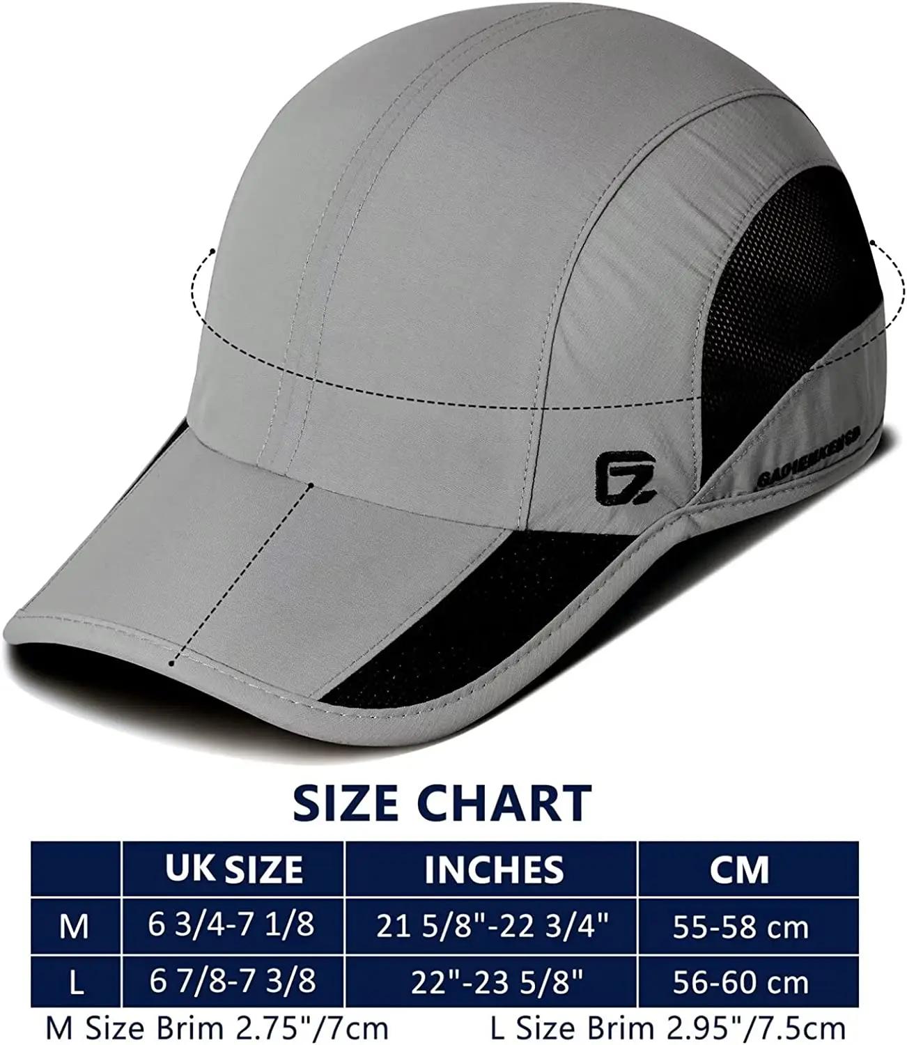 GADIEMKENSD été pour hommes sport course sueur casquette de Baseball mâle Golf séchage rapide femmes