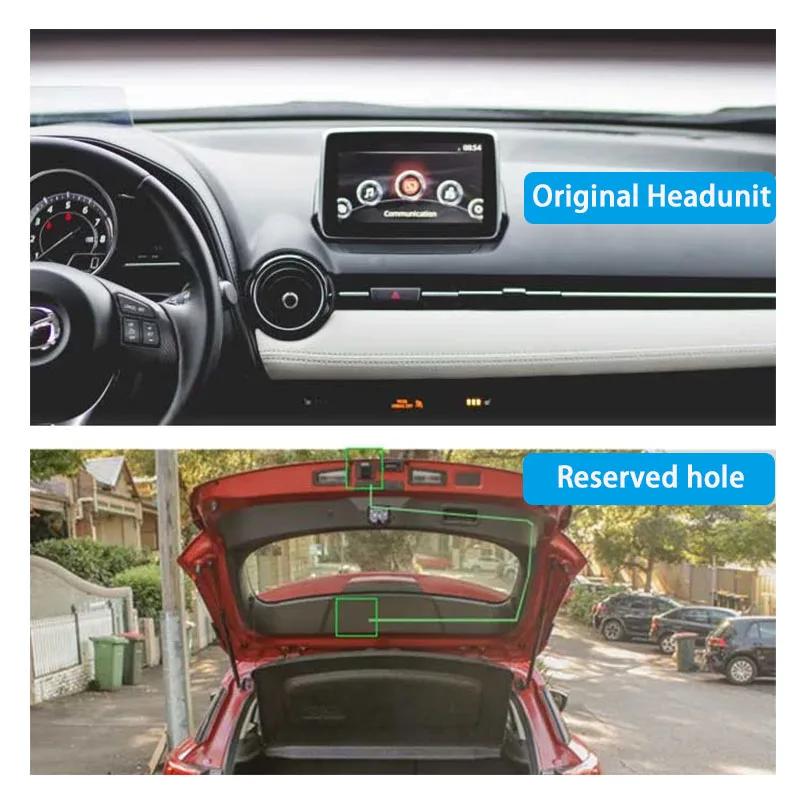 Caméra de recul pour Mazda Cx3 CX-3 2015 2016 2017 2018 2019 C18 Accessoires Câble Adaptateur Pour A