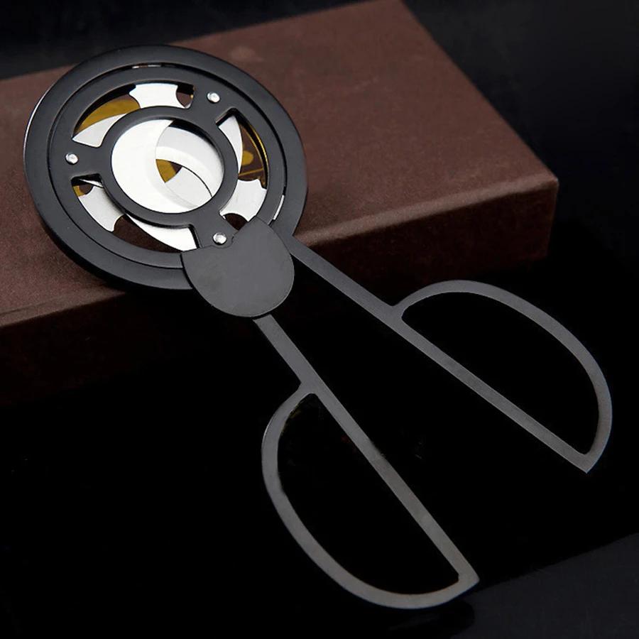 Lover des flammes Cuba coupe-cigare Guillotine perforateur ciseaux couteau acier inoxydable 3 lames