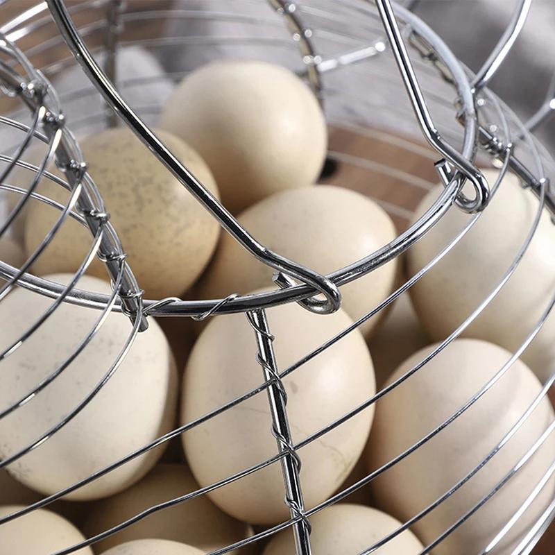 Articles ménagers en forme de poule de poulet, panier de rangement créatif de Collection d'œufs, fil
